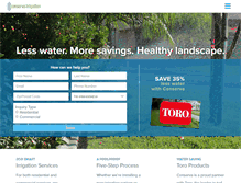 Tablet Screenshot of conservairrigation.com